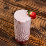 Strawberry lassi