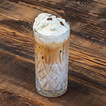 Caramel ice latte