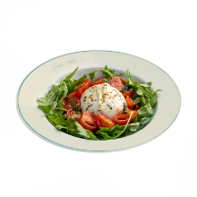 Burrata con Insalatina di pomodorini