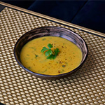شوربة عدس النباتي