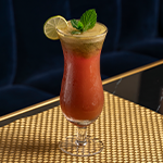 Strawberry mint cooler