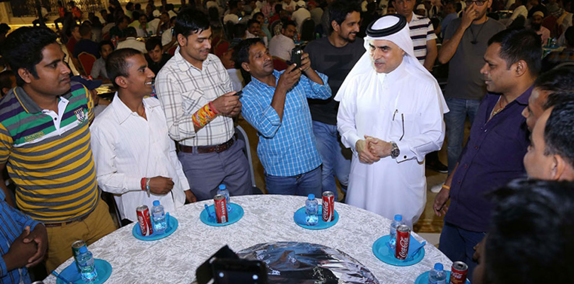 Al Hazm lauds contribution of workers and employees